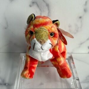 Ty Beanie Babies Retired TIGER Zodiac Collection 2000